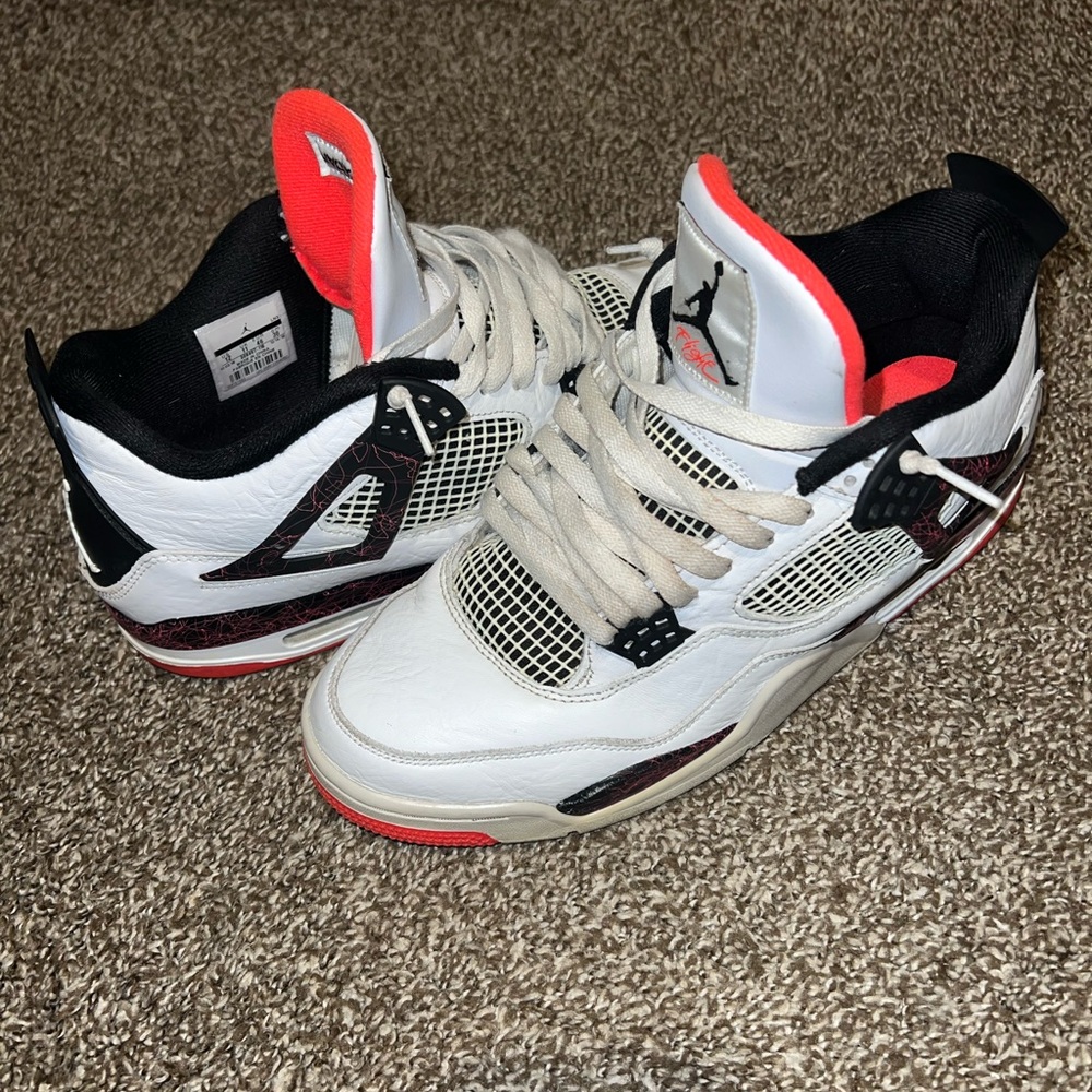 Jordan Retro 4 (Flight Nostalgia) 2018 Red White Black Shoes